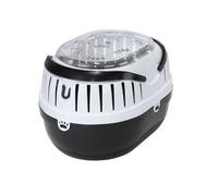 Ebi Touring Número 35 - Caja de Transporte (35 x 25 x 25 cm), Color Gris Oscuro y Blanco