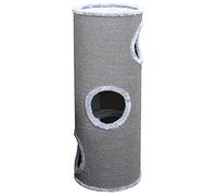 Ebie Everlast-Tower - Cúpula para Gato (37 x 37 x 100 cm), Color Gris Claro