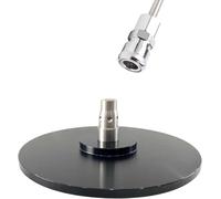 EBIEFLY Conector rápido de aire grande para aspiradora con bloqueo en U, accesorios de máquina con ventosa, adaptador de sierra alternante para evitar la rotación, aleación de aluminio suave sin