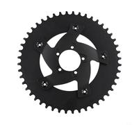 Ebike 48T plato y adaptador para kits de motor Bafang Drive incluyendo para G320 M615 M625 BBS03 48V 1000W aleación de aluminio diseño de dientes anchos estrechos