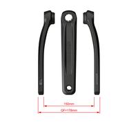 Ebike Chainset CK-320 ISIS 27.5mm Black (155mm)