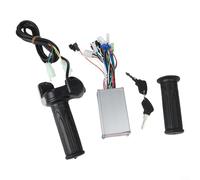 Ebike Controlador de motor sin escobillas, pantalla LCD, manillar del acelerador 24V/36V/48V 250W, controlador de velocidad del motor, para bicicleta eléctrica y motocicleta
