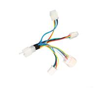 Ebike Motor Hall Sensor Tester 5 en 1 Cable de herramienta de diagnóstico de cableado para bicicleta eléctrica y scooter Orden de fase Resolución de problemas con conectores codificados por colores (B