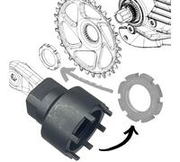 Ebike Plato Lockring Herramienta Bosch 3 4 Rendimiento Cx Brose Motor