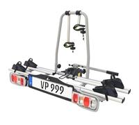 eBike VDP-TB011 - Portabicicletas para Bicicleta eléctrica (con Cerradura para 2 Ruedas, Plegable, para Enganche de Remolque con Cierre rápido)