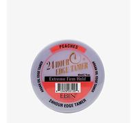EBIN NEW YORK 24 horas edge tamer refresh - sujeción extremadamente firme, 2.7 oz, melocotones - sin descamación, sin residuos blancos, brillo y suavidad con aceite de argán y aceite de ricino