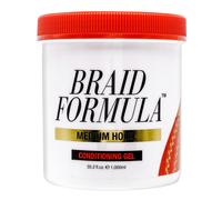 EBIN NEW YORK Braid Formula Conditioning Gel Medium Hold 35.2oz | Great for Braiding Twisting Edges No Residue No Flaking Strong Hold High Shi
