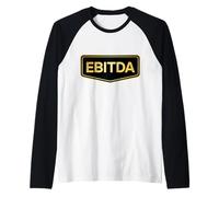 EBITDA Finanzas Contador Profesional Emprendedor Startup Camiseta Manga Raglan