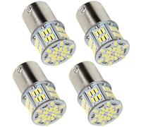 Ebksqs Bombilla LED Coche 1157 - 4 Piezas P21/5W BAY15D, Blanco 6000K, 12V, Super Brillante para Luces de Freno y Traseras