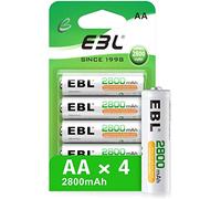 EBL 2800mAh Pilas Recargables AA Ni-MH Alta Capacidad (4 Unidades)