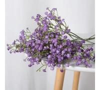 EboLD Ramo de flores artificiales de plástico de 52 cm, adornos para arreglos florales de boda, fiesta, plantas falsas, decoración-G
