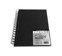 Ebony Libro de Bocetos Espiral 50 Hoja - 160g/M ² Formato Vertical A5