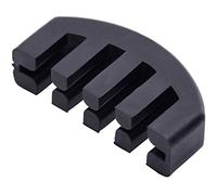 eBoot Rubber - Silenciador de práctica para violín 4/4, color negro
