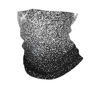 EBOSCUJW Brillo plateado brillante, Bandana, polaina para el cuello, cubierta suave para la cara, calentador de cuello, tubo, media mascarilla, bufanda, pasamontañas
