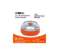EBox - Baliza V16 EB2509 Luz de Emergencia Geolocalizable Homologada DGT