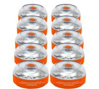 EBOX Luz Emergencia V16 Homologada DGT con Geolocalización, Baliza Coche Conectada DGT 3.0, Datos Incluidos hasta 12/2038, Pack 10 Unidades