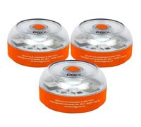 EBOX Luz Emergencia V16 Homologada DGT con Geolocalización, Baliza Coche Conectada DGT 3.0, Datos Incluidos hasta 12/2038, Pack 3 Unidades