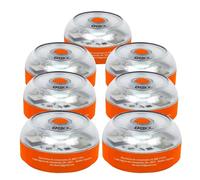 EBOX Luz Emergencia V16 Homologada DGT con Geolocalización, Baliza Coche Conectada DGT 3.0, Datos Incluidos hasta 12/2038, Pack 7 Unidades