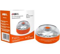 EBOX Luz Emergencia V16 Homologada DGT con Geolocalización, Baliza Coche Conectada DGT 3.0, Datos Incluidos hasta 12/2038