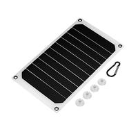 Eboxer 10W 5V Portátil Panel Solar, IP064 Impermeable Banco de Energía con Puerto de Carga USB para los Teléfonos Móviles y Otros Dispositivos.