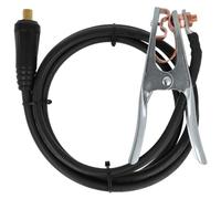 EBROM Cable de soldadura de masa, 50 mm², H01N2-D, muy flexible, longitudes: 1-20 m a elegir, abrazadera de tierra 400 A + conector de 13 mm, cobre completo, fabricado en Alemania, 3 metros, 50 mm²