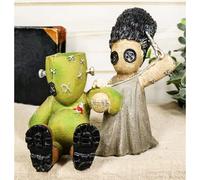 Ebros Day of the Dead PinHeadz Monster con puntadas de vud Figurine Halloween Statue Fantasy seres mticos mticos cono de horror apocalipsis (amor