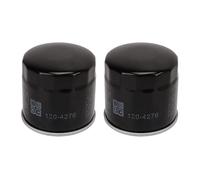 EBTOOLS 2 Filtros de Aceite de Motor de Metal 136-7848 120-4276 127-9222 Sellado Motores Dobles de Cilindro único V un par de Filtros de Aceite de Motor