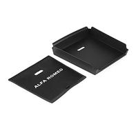 EBTOOLS - Caja de almacenamiento para reposabrazos de coche, organizador de consola central con guante antideslizante, bandeja para caja de teléfono