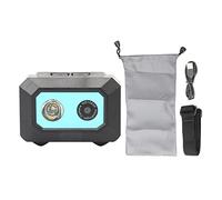 EBTOOLS Cámara deportiva 1080P, cámara de acción montada en la cabeza con faro LED, cámara corporal manos no portátil, videocámara con diadema elástica, modo SOS, para exteriores