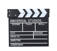 EBTOOLS Director de Escena Clásica Vídeo Claqueta TV Movie Clapper Board Pizarra de la Película de Corte Prop Película de Corte Prop Tablero de Madera Clapper
