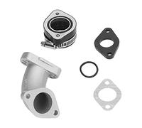 EBTOOLS Kit de Tubo de Admisión de Colector de Carburador, Espaciador Adaptador de 26mm-28mm para Motocicleta Pit Dirt Bike de 125cc, 140cc, 150cc, 155cc, 160cc, 200cc, 250cc