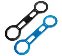EBTOOLS Llave con tapa de horquilla, aleación de aluminio 1.8in/2in llave con tapa de horquilla amortiguadores delanteros removedores Instalar reparación accesorios de motocicleta adecuados para