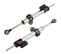 EBTOOLS para amortiguador de dirección de motocicleta para steering damper para steering damper motorcycle Estabilizador de aluminio universal ajustable de amortiguador de dirección de motocicleta