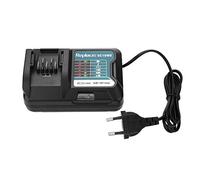 EBTOOLS para batería Makita de 12 V con cargador para batería Makita de 12 V, cargador de batería de litio rápido para Makita de 10,8 V 12 V DC10WD/BL1015 100-240 V (UE)