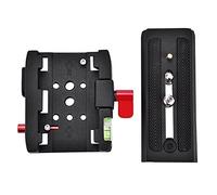 EBTOOLS para Manfrotto 501pl para Manfrotto 501pl QR Placa Base de liberación rápida P200 para Manfrotto 500 AH 701 503 HDV 577