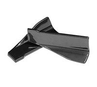 EBTOOLS para Minivan Laterali para Parachoques Trasero Labio 35 cm Faldas Laterales de Fibra de Carbono, Falda Lateral Automotriz Universal/Parachoques Trasero Separador de Labio Winglet Delantales