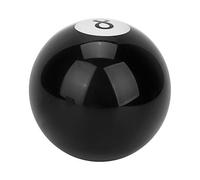 EBTOOLS para pomo de coche universal bola de billar para shifter knob 8 ball 8 bola pomo de palanca de cambios universal negro 8 bola de billar redonda coche pomo de palanca de cambios po