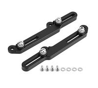 EBTOOLS para Puig Soporte Parabrisas Moto Honda NC750X 2016-2019 (Negro) prolunghe per cupolino Puig para Honda nc 750, nc750x para Honda NC75