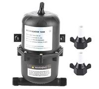 EBTOOLS para tanque acumulador shurflo Tanque acumulador de barco, 0.75L 125PSI Acumulador impermeable Tanque de presión Bomba de agua Control de flujo para RV Marine Boat