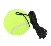 EBTOOLS Pelota de tenis con cuerda atada, pelota de tenis Pelota de entrenamiento para principiantes de tenis con cuerda de goma elástica de 4M para práctica individual