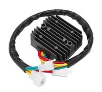 EBTOOLS Regulador de voltaje de motocicleta de acero Rectificador de voltios de repuesto para VT1100 Shadow Ace Aero Spirit Sabre Estabilizador de voltaje de motocicleta Powersports alternador