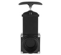 EBTOOLS Válvula de Drenaje RV, válvula de Drenaje RV de 50 mm, válvula ABS para alcantarillado de residuos, para Accesorios al Aire Libre para Caravana