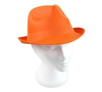 eBuyGB 1275110 Sombrero de Sol de Verano, Unisex Adulto, Naranja, Talla única