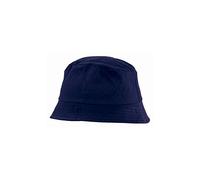 eBuyGB - Sombrero de Pescador Unisex, 100% algodón, cerámica, Azul Marino, Talla única