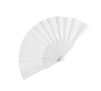 eBuyGB - Ventilador de Mano, diseño de Boda, plástico, Blanco, 25.2 x 15.01 x 5.59 cm