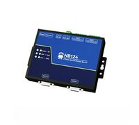 EBYTE 2 canales RS485 RS232 RS422 a Ethnernet Serial Server NB124-V2 Modbus UDP MQTT HTTP Gateway Watchdog Grado Industrial (aislado)