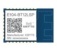 EBYTE BLE Mesh TLSR8258 2.4GHz 10dBm PCB SMD Sig Mesh Networking Module UART 60m IoT Control Remoto inalámbrico para hogar Inteligente, Internet de Las Cosas E104-BT12LSP