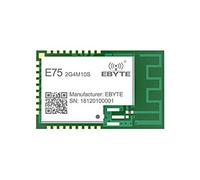 EBYTE E75-2G4M10S JN5169 Zigbee 2.4GHz 10mW Transmisor receptor inalámbrico SMD 10dBm PCB IPEX 2.4GHz rf módulo transceptor