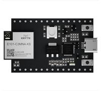 EBYTE ESP32 ESP32-C3 2.4G Módulo WIFI SoC E101-C3MN4 Serie Dual Core Mcu Mcu de Baja Potencia 20dbm 400m Portátil IoT AT Command (E101-C3MN4-XS-TB)