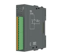 EBYTE Interruptor de módulo IO remoto distribuido de entrada analógica/salida AI AO DI DO Modbus RTU M31-U Series RJ45 RS485 Instalación de riel guía (8AI diferente corriente)